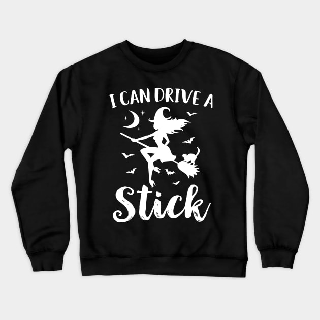 Yes I Can Drive A Stick Crewneck Sweatshirt by Eugenex